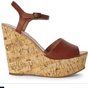 Steve Madden Cork Wedge